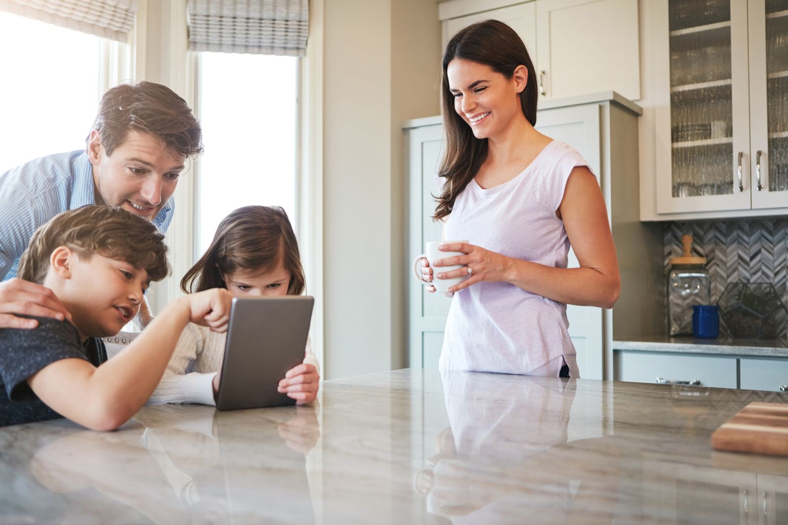 couple with debit card